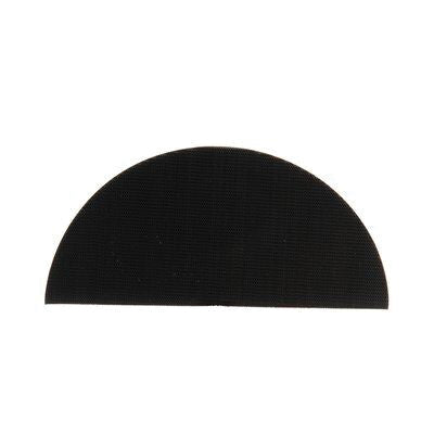 3M Products 05792 Half Round Pad, 6 in Dia, Hook and Loop Attachment — Black — view 3