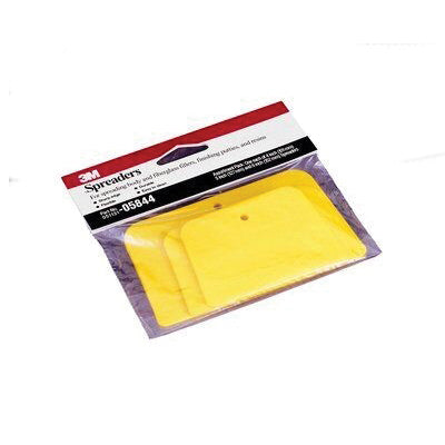 3M Products 05844 3-Piece Spreader Assortment, 6 in L, Plastic, Yellow