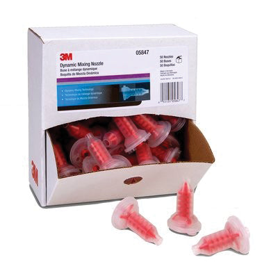 Dynamic Mixing System Nozzle 5847 Red Plastic