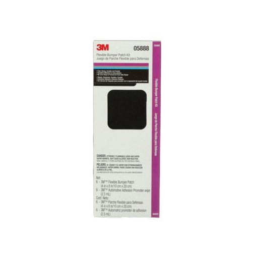 3M Products Automix 05888 Flexible Plastic Patch, 8 x 4 in, TPO Plastic, Black — view 2