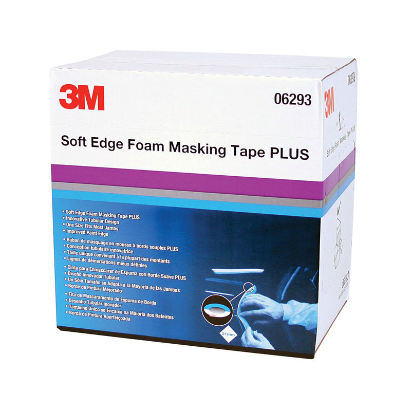 3M Products 06293 Soft Edge Masking Tape, 49 m L x 21 mm W