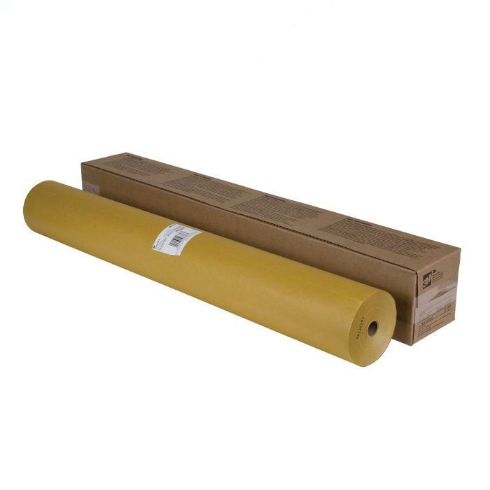 3M Products Scotchblok 06736 Masking Paper, 36 in W x 750 ft L, 0.05 mm THK, Gold — view 4