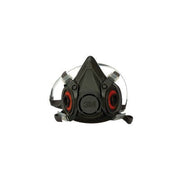 3M Products 07026 6000 Series Half-Mask Respirator, Large, NIOSH Approved (Y/N): Yes — Gray — view 2