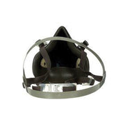 3M Products 07026 6000 Series Half-Mask Respirator, Large, NIOSH Approved (Y/N): Yes — Gray — view 3