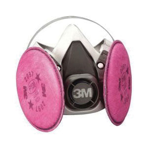 3M Products 07183 Half Facepiece Respirator Packout, Half Facepiece, Large, NIOSH Approved (Y/N): No