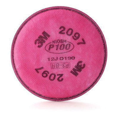 3M Products 07184 Particulate Filter, NIOSH Approved (Y/N): Yes, Reusable (Y/N): Yes — Magenta