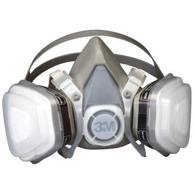 3M Products 07191 5000 Series Half-Mask Respirator Assembly, Small, P95 Filter Class, NIOSH Approved