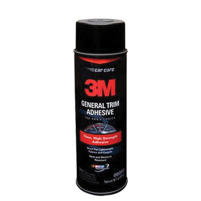 3M Products 08088 General Trim Adhesive, 18.1 fl-oz Aerosol Can, Liquid, Clear, 1 to 5 min Applicati