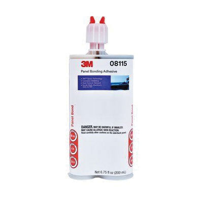 2-Part Panel Bonding Adhesive 8115 200 mL Black Cartridge, Viscous Liquid, 1 per pack
