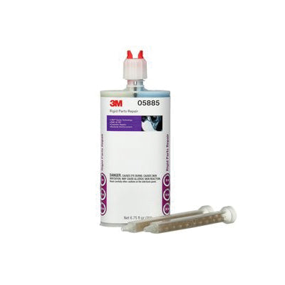 3M Products 08275 2-Part Rigid Parts Repair Adhesive, 400 mL Cartridge, Paste, Blue, 4 hr Curing — view 3