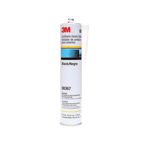 3M 8367 Black 1‑Component Seam Sealer 310 mL Dual Cartridge – 10 min Work, 24 hr Cure