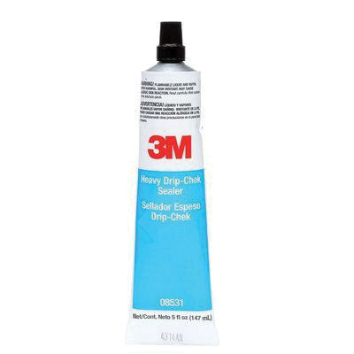 3M Products Drip-Chek 08531 Heavy Based Sealer, 147 mL Tube, Viscous Liquid, Light Gray, 0.97, 10 mi