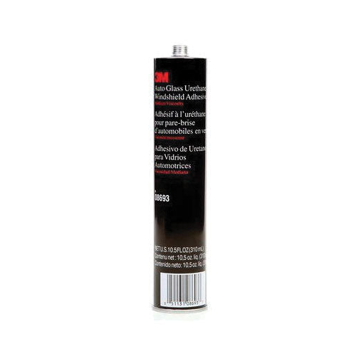 Auto Glass Urethane Windshield Adhesive 8693 10.5 oz Black Cartridge