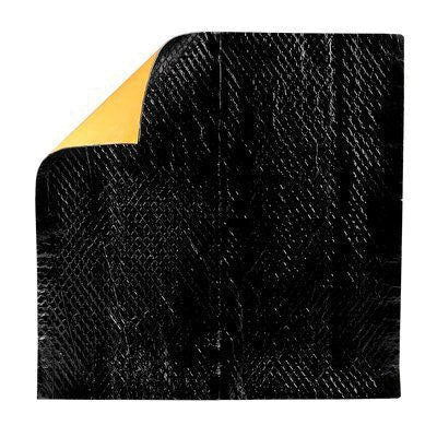 3M Products 08840 Sound Deadening Pad, 500 mm L x 500 mm W x 1.78 mm THK, Bitumen, Mineral Filler, E