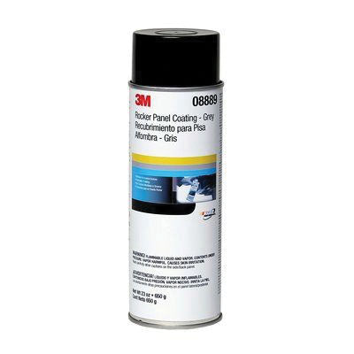 3M Products 08889 Rocker Panel Coating, 23 oz, Gray, Medium Texture, Aerosol