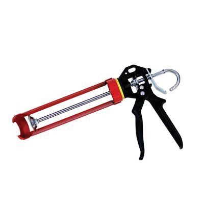 Rod Driven Professional Caulking Gun 8993, 378.54 mL, Cast Steel for 1/10 gal Sealant Cartridges