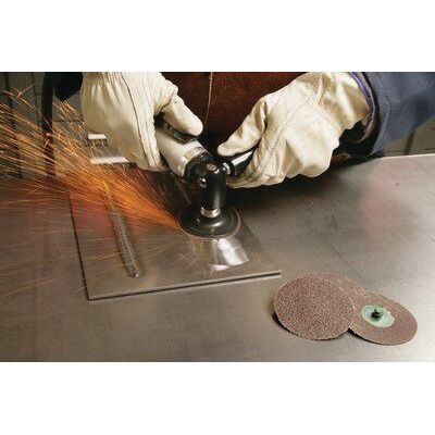 3M Products 22406 361F Series Coated Grinding Disc, 3 in Dia, P120 Grit, Fine Grade, 20000 rpm, Whit — view 2