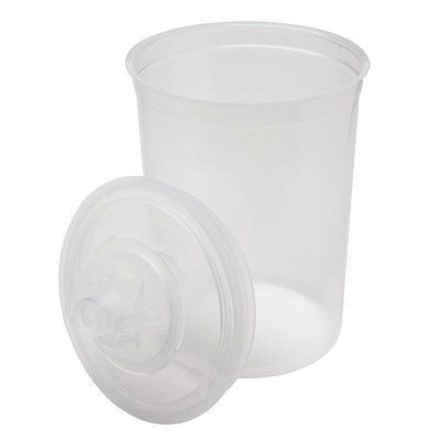 3M PPS 16024 Large Lid and Liner Kit - 850 mL, includes 25 lids and liners and 10 sealing plugs