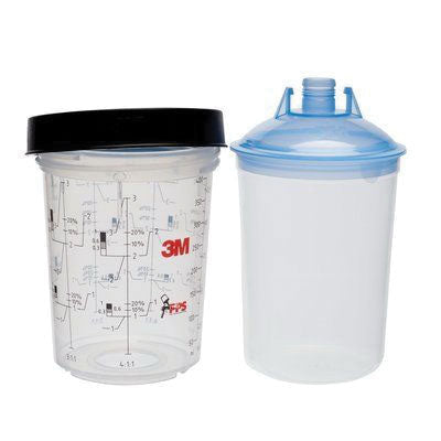 3M Products PPS 16112 Lid and Liner Kit, 400 mL, Use with Liner (Y/N): Yes — view 3
