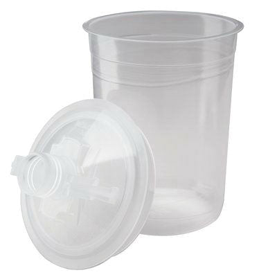 3M PPS 16114 Mini Lid and Liner Kit - 117 mL, includes 50 lids and liners, 32 sealing plugs, 1 hard