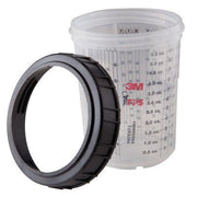 3M Products PPS 16115 Mini Cup and Collar, 200 mL, For Use With PPS Paint Preparation Systems — view 3