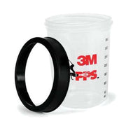 3M Products PPS 16312 Lid and Liner Kit, 400 mL, Use with Liner (Y/N): Yes