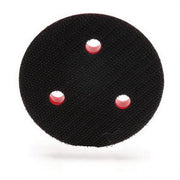 3M Products 20350 203 Series Dust Control Low Profile Disc Pad, 3 in Dia, 1/4 in - 20 TPI Arbor, Hoo — view 2