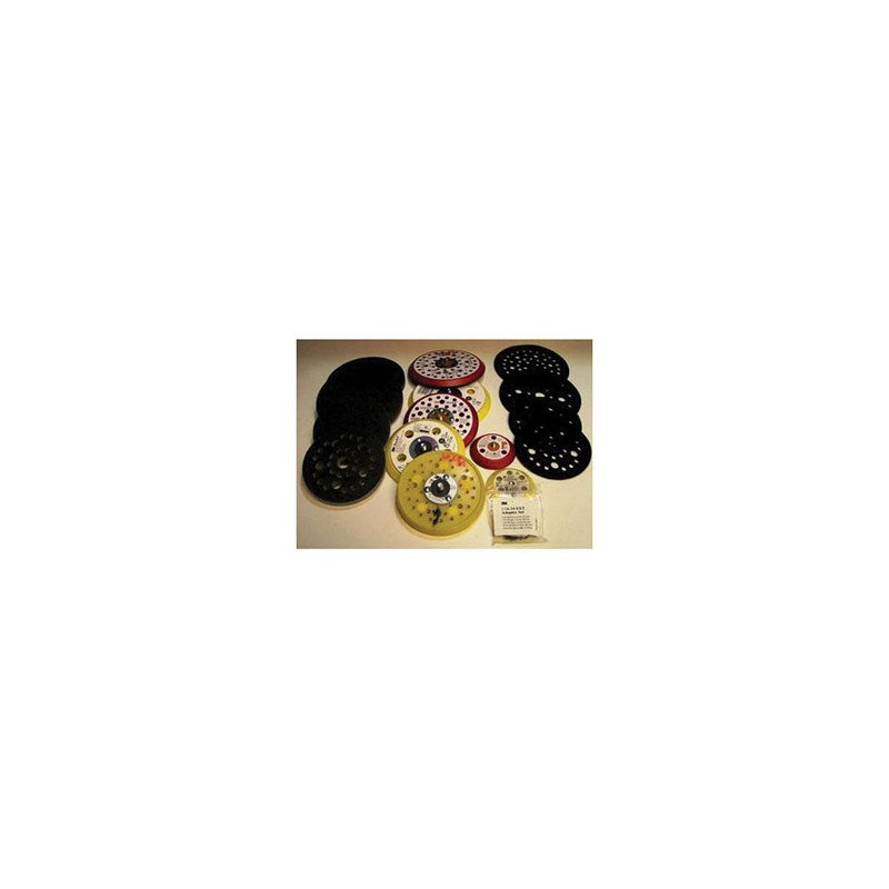 3M Products Hookit 20425 Low Profile Finishing Dust Control Clean Sanding Disc Pad, 6 in Dia — view 3