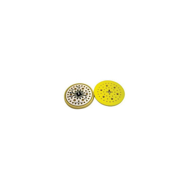 Hookit Low Profile Finishing Dust Control Pad 20425 6 in Yellow