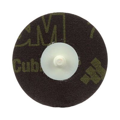 3M Products 22406 361F Series Coated Grinding Disc, 3 in Dia, P120 Grit, Fine Grade, 20000 rpm, Whit