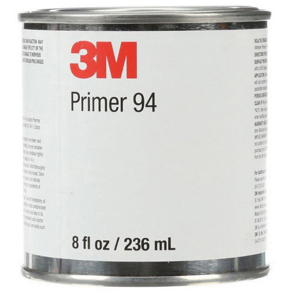 3M Products 23926 94 Series Tape Primer, 0.5 pt Can, Light Yellow