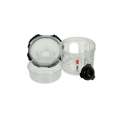 Mini Spray Cup Liner Kit 26114 - 200 mL, includes 50 lids, 50 liners, filter and hard cup