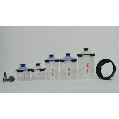 3M Products PPS 26314 Mini Spray Cup Liner Kit, 200 mL, Use with Liner (Y/N): Yes — view 2