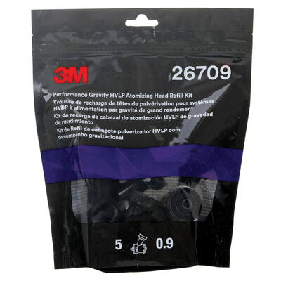 3M Products 26709 Atomizing Head Refill Kit, 0.9 mm Nozzle