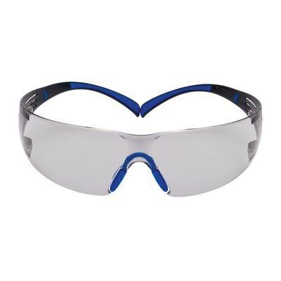 SecureFit Safety Glasses 27729, Gray Polycarbonate Lens, Pressure Diffusion Temples, ANSI