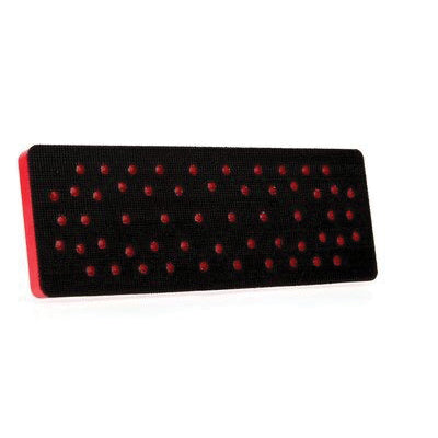 3M Products 28531 Dust Control Clean Sanding Pad, 198 mm L x 70 mm W, 33 Holes, Hook and Loop Attach — view 2