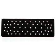3M Products 28531 Dust Control Clean Sanding Pad, 198 mm L x 70 mm W, 33 Holes, Hook and Loop Attach