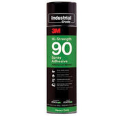 3M Products 30023 90-24 Series High Strength Spray Adhesive, 24 oz Aerosol Can, Aerosol, Clear, 10 m