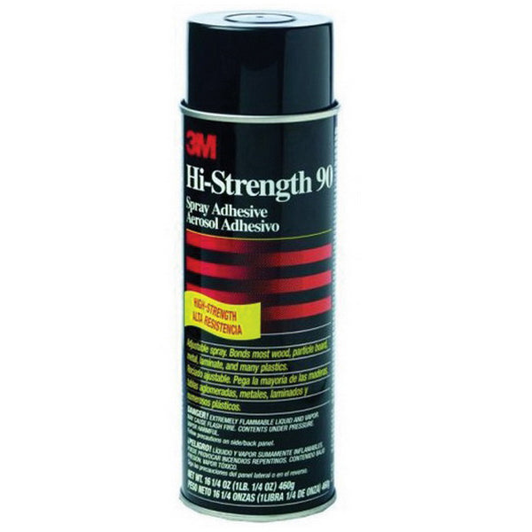 High Strength Spray Adhesive 30023 24 oz Clear Aerosol for Automotive