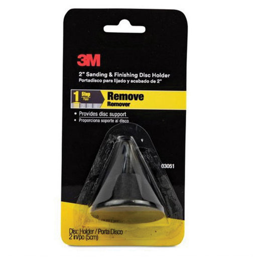 3M Products 3051 Sanding and Finishing Disc Holder, 2 in Dia