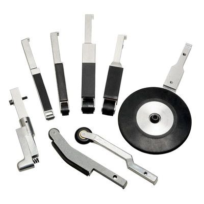 30663 File Belt Attachment Arm Repair Kit, Includes Wheel, Bearings, Shaft, Platen Pads