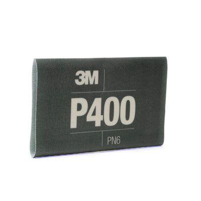 Hookit Hand Sheet 34337 Medium Green P400 5-1/2 in x 6.8 in Wet/Dry for paint prep