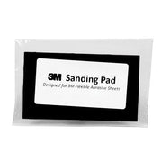 3M Products 34349 Flexible Abrasive Pad, Hook and Loop Attachment, Foam — Gray