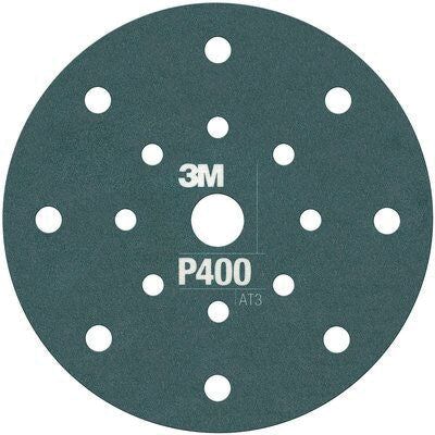 3M Products 34802 270J Series Flexible Dust Free Abrasive Disc, 6 in Dia, P800 Grit, Hook and Loop,