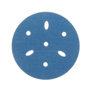 3M Products 36152 321U Series Multi-Hole Abrasive Disc, 3 in Dia, 500 Grit, Hook and Loop, Blue