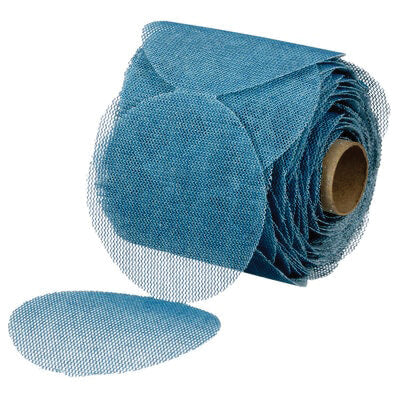 3M Products 36455 Blue Net Disc, 3 in Dia, 320 Grit, Aluminum Oxide Abrasive, Blue