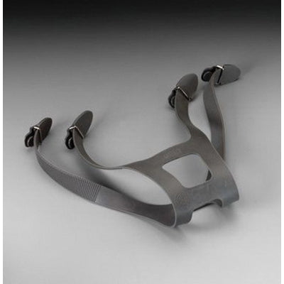 3M Products 37005 Head Harness, Use With: 6700, 6800, 6900 Full Facepiece Respirator — Gray