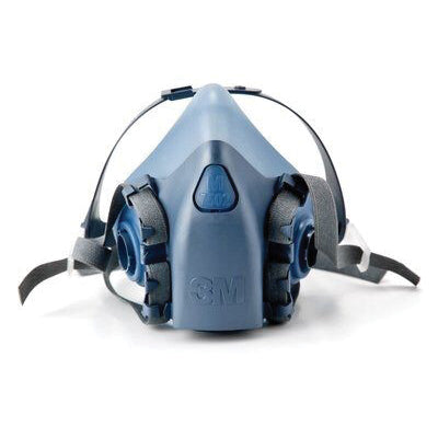 Half-Mask Respirator 37082 Medium Disposable, Silicone, NIOSH Approved
