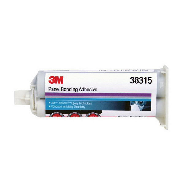 2-Part Panel Bonding Adhesive 38315 50 mL Duo Syringe Amber/Black
