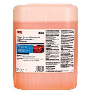 3M Products 38351 All Purpose Cleaner and Degreaser Concentrate, 18.9 L, Brown/Yellow